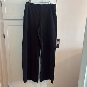 Spanx charcoal Wide-Leg dress pants